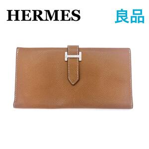 エルメス HERMES シェブルミゾル ベアン　財布 □C レディース　ブランド