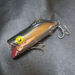 ヘドン　ホッパーストッパー　スローバー　メッキ　heddon 検) ブラックバス トップウォーター ポッパー スプリングラトル プラドコ 