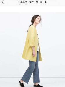 ZARA ザラ ノーカラー スプリングコート