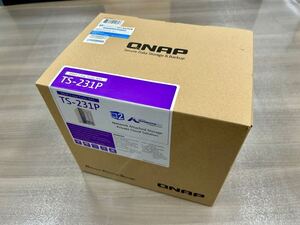 ■美品 即決あり 動作確認済 省電力 QNAP TS-231P 2ベイ Turbo NAS HDD無し ヤマト60サイズ発送可 QTS5.2.2更新済み 最新OS対応