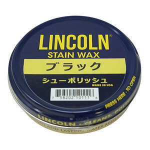 リッチボンド LINCOLN(リンカーン) シューポリッシュ ブラック 60g Richbond01116