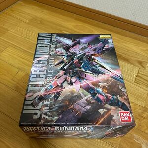 ジャスティスガンダム （1/100スケール MG 機動戦士ガンダムSEED 2374530） ガンプラ プラモデル 未組立品 バンダイ BANDAI