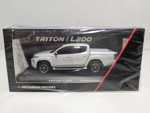 ■希少 未開封 1/43 三菱 新型トライトン TRITON ディーラー特注 ホワイト■