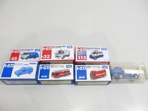 第二通販 １円 【初売り】 未使用保管　トミカ　パトカー　消防車　等　ミニカー　セット