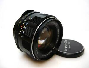 ★ペンタックス(PENTAX)◆Super-Takumar 1:2/55●良品●黄文字タクマー◆M42マウント