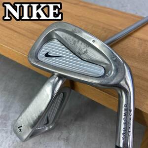 NIKE　ナイキ　PRO　KOMBO　プロコンボ　メンズゴルフ　アイアン2本セット　スチール　S　右利き用　ロング　3.4番