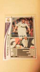 ☆WCCF2007-2008☆07-08☆316☆白☆ゴンサロ・イグアイン☆レアル・マドリード☆Gonzalo Higuain☆Real Madrid CF☆