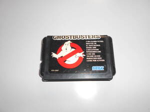 清掃動作品、起動確認 GHOSTBUSTERS ゴーストバスターズ MD メガドライブ セガ Sega Megadrive メガドラ.