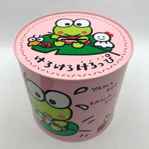 けろけろけろっぴ　貯金箱　缶　新品　未使用　昭和レトロ　当時物　日本製　旧サンリオロゴ　レア　入手困難　1989年製　マネーバンク