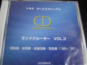 絶版品★ランクル60・70・80系 新型車解説書・修理書・配線図集・取扱書