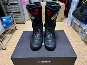 SIDI シディ ST ( STIVALI ST ) オンロード レーシングブーツ US9.5 / JP27.0cm バイク サーキット レース 練習用に 発送:140サイズ