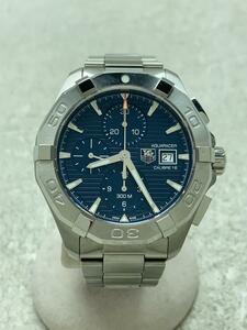 TAGHeuer◆自動巻腕時計/アナログ/ステンレス/NVY/SLV/SS/CAY2112/20231107日差+8