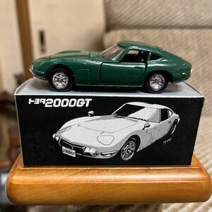 絶版品　日本製　トミカダンディ　トヨタ2000GT トヨタ自動車博物館特注モデル　(グリーン)