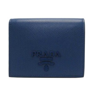 プラダ 二つ折り財布(小銭入れあり) PRADA レザー ロゴ 1MV204 2EBW F0016 SAFFIANO SHINE アウトレット レディース 