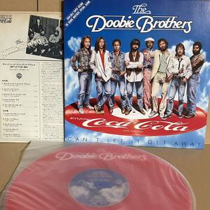 非売品 《LP》　THE DOOBIE BROTHERS / コカコーラ ピクチャー盤　※ LONG TRAIN RUNNIN　/ WHAT A FOOL BELIEVES 収録　Coca-Cola