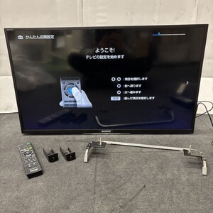 N547-D1-1655 SONY ソニー BRAVIA ブラビア 液晶テレビ KDL-32W700B 32インチ 32型 2015年製 リモコン付き 通電ok ⑤