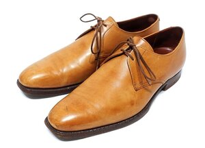 定価13,.2万 良品 Crockett & Jones クロケットジョーンズ HIGHBURY ハイバリー プレーントゥ シューズ レザー メンズ 7 1/2 26-26.5cm