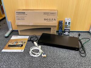 通電OK▼TOSHIBA/東芝 REGZA レグザブルーレイ ブルーレイディスクレコーダー DBR-Z510 中古品 現状品▼管理番号1