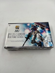 b-d1450★未組立 バンダイ/BANDAI HG RX-78-2 GUNDAM BEYOND GLOBAL ガンプラ 40周年記念 1/144 機動戦士ガンダム プラモデル/ガンプラ