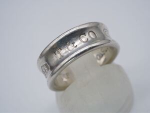 【1095】9号 Tiffany&Co ティファニー SILVER シルバー 925 リング 指輪 アクセサリー TIA