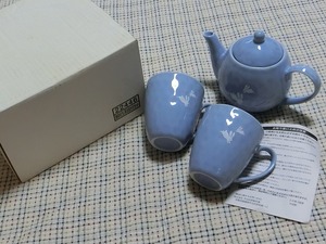 新品 珈琲 ほうじ茶 お任せセット マグカップ 急須 セット ペアカップ 陶器 うさぎ　2