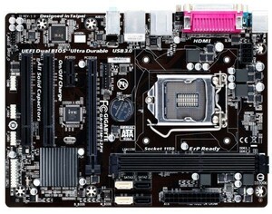 GIGABYTE H81M-S2PH LGA 1150 Intel H81 HDMI SATA 6Gb/s USB 3.0 Micro ATX Intel Motherboard