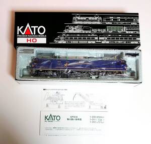 メーカー：KATO カトー　1-311 EF510 500　北斗星色　HOゲージ 16.5mm　鉄道模型