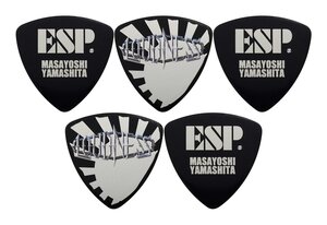 即決◆新品◆送料無料ESP PA-LY10-2 ×5 山下昌良 LOUDNESS シグネチャー ベース ギター ピック/5枚セット/メール便