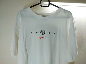 通常の古着程度保管品★90s vintage★made in USA★NIKE★ナイキ★Tシャツ★白　Mサイズ