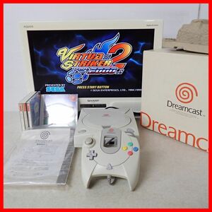 1円〜 動作品 DC ドリームキャスト 本体 HKT-3000 箱説付+ソフト まとめてセット ドリキャス Dreamcast SEGA セガ【20