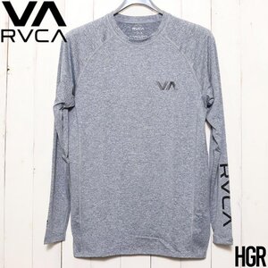 【送料無料】 ラッシュガード RVCA ルーカ RVCA LS RASHGUARD AVYWR00119　HGR XLサイズ