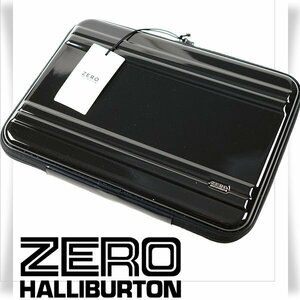 新品1円～★ZERO HALLIBURTON ゼロハリバートン 13インチ用 モバイルPCケース タブレット ポリカーボネート 黒 鏡面タイプ 本物 ◆3971◆