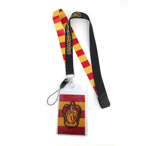 Harry Potter（ハリー・ポッター）Gryffindor (グリフィンドール) ボーダー 名札首ひも　ネックストラップ