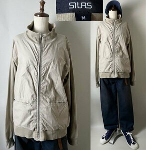 ★【00s 名作アーカイブ E.E.C製 ririジップ】EEC製 SILAS サイラス コットン100% Eugene Zip up ユージーン ジップアップ ブルゾン M