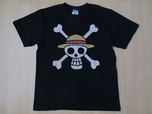 ONE PIECE COSPA 麦わらの一味 海賊旗 抜染 Tシャツ S 黒 ワンピース ルフィ ゾロ チョッパー ナミ ロビン サンジ 尾田栄一郎 少年ジャンプ