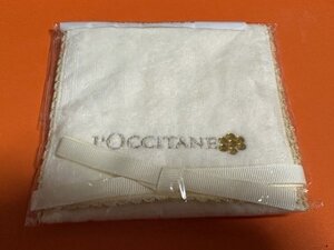 送込み/ロクシタン　折り畳みミラー　リボン付きハンカチ　非売品アメニティ