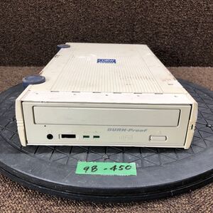 98-450 激安 レトロPC パーツ 外付け 12倍速CD-R/RWドライブ ドライブユニット IO DATA アイオーデータ CDRW-SX124BG 動作未確認 ジャンク