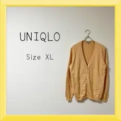 1-108 UNIQLO UVカットスーピマコットンＶネックカーディガン