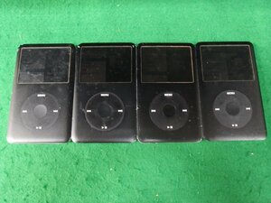 ユ■IP596　♪Apple iPod classic 80GB 4台セット Model No:A1238 ジャンク