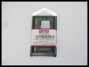 ◇WINTEN PC-3200 CL3 200PIN SO DIMM/512MB ノートPC用 メモリ 未使用品◇2D136