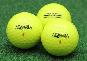 ABランク ホンマ HONMA TW-X イエロー 2021年モデル 30個 球手箱 ロストボール