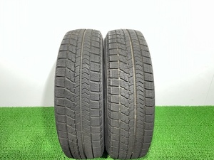 ☆送料込み☆ 155/65R14 ブリヂストン BLIZZAK VRX スタッドレス 2本 155/65/14 タイヤ