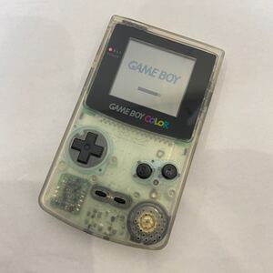 ゲームボーイカラー ■美品　良品　レア　クリア GBC 任天堂 Nintendo ニンテンドー　ゲームボーイ　美品