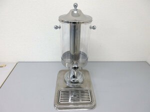 ジュースディスペンサー 1連式◆容量 4L◆W260*D350*H535◆業務用 店舗用 島根