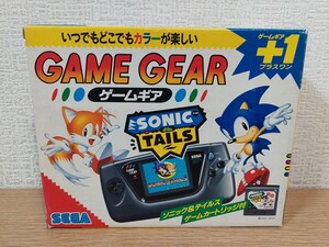 【ジャンク】 SEGA セガ　 GAME GEAR ゲームギア本体　ソフト ソニック&テイルス 魔導物語