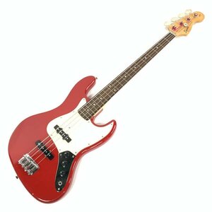 Squier by Fender スクワイア×フェンダー JAZZ BASS エレキベース シリアルNo.CY00056233 レッド系 CRAFTED IN CHINA★簡易検査品