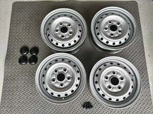 希少トヨタ純正タウンエース/ライトエース13インチ5J+50ハブ60mm5穴H114.3センターキャップ付ダイハツ グランマックス マツダ ボンゴバン他