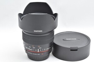 ◆極美 SAMYANG PENTAX用 10mm F2.8 ED AS NCS CS APS-C #1679