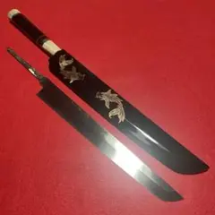 實光刃物　本焼　先丸蛸引　尺　JIKKO kitchen knife