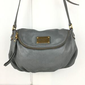 MARC BY MARC JACOBS/マークジェイコブス　レザーショルダーバッグ　グレー　gray　LEATHER　BAG　管NO.XB5-70